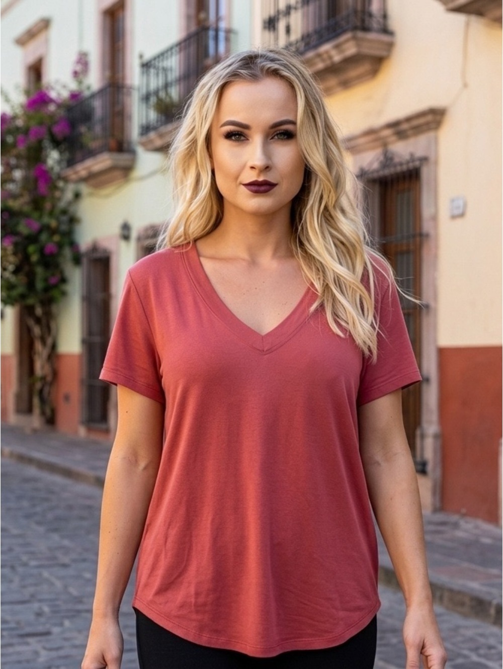 Medium American Eagle Outfitters Soft and Sexy Flowy Short Sleeve Top